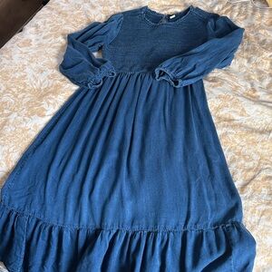 Old Navy Denim Blue Dress